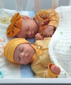 ADFO Lifelike Reborn Baby Dolls Twins