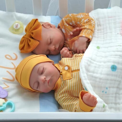 ADFO Lifelike Reborn Baby Dolls Twins