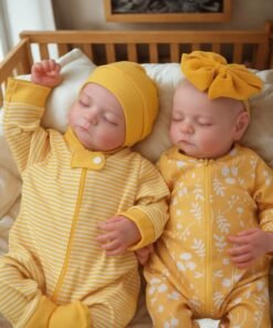 ADFO Lifelike Reborn Baby Dolls Twins