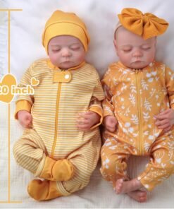 ADFO Lifelike Reborn Baby Dolls Twins